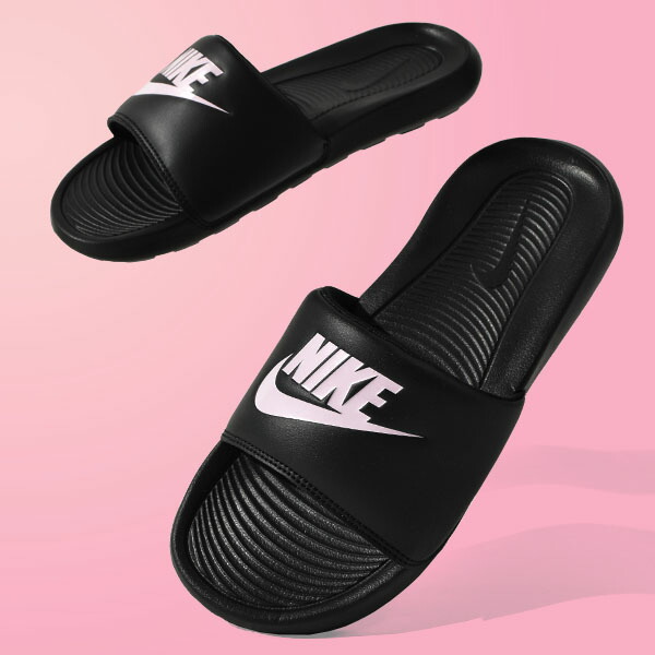 楽天市場 30 Off ナイキ スポーツサンダル レディース Nike ウィメンズ Victori スライド ビーチサンダル シャワーサンダル ビーサン スポサン シューズ 靴 ブラックピンク Cn9677 21夏新色 エレファントｓｐｏｒｔｓ