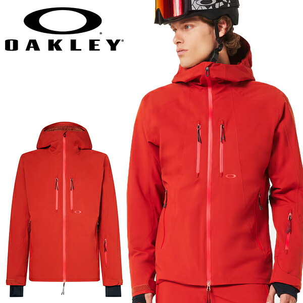 35%off 送料無料 スノーボードウェア メンズ ジャケット オークリー OAKLEY シェル スノーボード スキー スノボ スノー ウエア FOA406112-4CH 2025-2026冬新作｜エレファントＳＰＯＲＴＳ