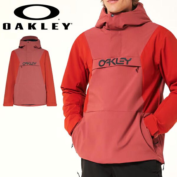 40%off 送料無料 スノーボードウェア メンズ ジャケット オークリー OAKLEY アノラック スノーボード スキー スノボ スノー ウエア FOA403652-97X 2025-2026冬新作