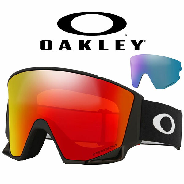 送料無料 スノーボード スキー ゴーグル OAKLEY オークリー FLOW SCAPE L ASIA フローエスケープ メンズ アジアンフィット プリズム シングルレンズ 平面 スペアレンズ付属 スノーゴーグル OO7145A-02 2025-2026冬新作 25/26 25-26