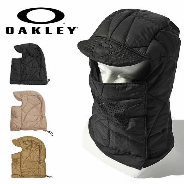 送料無料 フードウォーマー オークリー OAKLEY フェイスマスク ネックウォーマー ゲイター サイズ調整可能 キルティング 防寒 スノーボード スキー 2025-2026冬新色 20%off