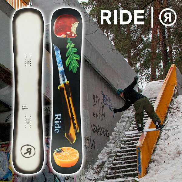 【Dai】RIDE BURNT OUT 155cm スノーボード RIDE 30%off 155 ライド BURNOUT スノーボード スノボ 板 ボード