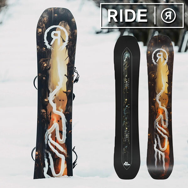 30%off 送料無料 RIDE ライド SHADOWBAN シャドウバン スノーボード スノボ 板 ボード キャンバー ディレクショナルツイン メンズ 紳士 国内正規品 2025-2026冬新作