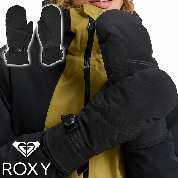送料無料 スノーグローブ ロキシー ROXY レディース GORE-TEX FIZZ MITT ゴアテックス 手袋 ミトン 撥水 防寒 スノー グローブ スノーボード スノボ スキー ERJHN03263 2025-2026冬新作 25-26 25/26 20%off|エレファントSPORTS
