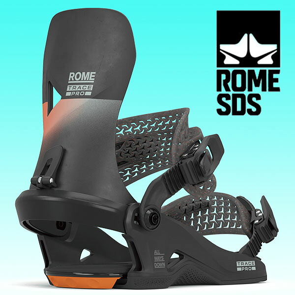 送料無料 バインディング ROME SDS ローム TRACE HW PRO スノーボード スノボ メンズ BINDING ビンディング バイン オールマウンテン カーボン 国内正規代理店品 2025-2026冬新作 25%off