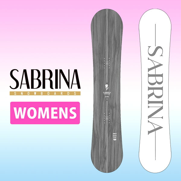 ラスト1本 141cm 送料無料 スノー ボード 板 SABRINA サブリナ GTW ジーティーダブリュ レディース スノーボード スノボ 婦人 パーク グラトリ 141 63125006 2025-2026冬新作 25%off