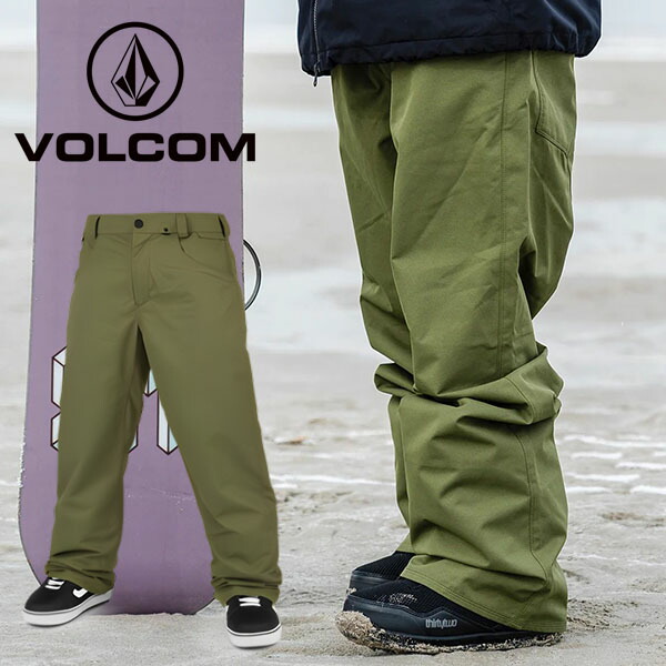 VOLCOM ボルコム 5-POCKET PANT スノーボード　ウェア　パンツ g1352416-mil-1.jpg