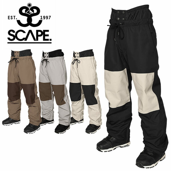 エスケープスノーボードウェア　トラックパンツ 楽天市場】送料無料 スノーボードウェア SCAPE エスケープ TRACK PANTS
