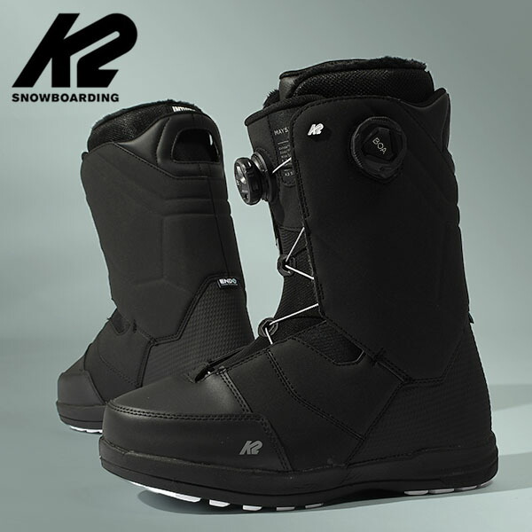 半額 50%off 送料無料 K2 ケーツー メンズ ブーツ MAYSIS WIDE メイシス ワイド ボア BOA 幅広 ブラック 黒 紳士 スノーボード スノボ オールマウンテン