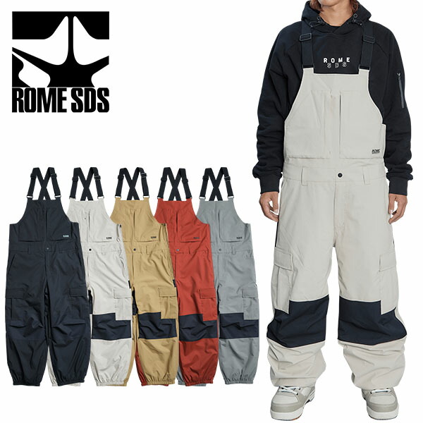 楽天市場】送料無料 スノーボードウェア ROME SDS ローム メンズ BAGGY CARGO BIB PANTS バギーカーゴ ビブ パンツ スノボウェア  スノーウエア スノーボード スノボ オーバーオール ビブパンツ つなぎ ビブ パン 21023313 25%off : エレファントＳＰＯＲＴＳ