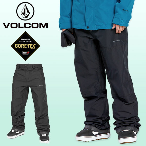【GORE-TEX】VOLCOM ボルコム　スノーウェア　パンツ　総柄　M VOLCOM（ボルコム） スノー ビブパンツ レディース GORE-TEX