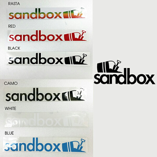 楽天市場】ゆうパケット対応可能！ ステッカー sandbox サンドボックス