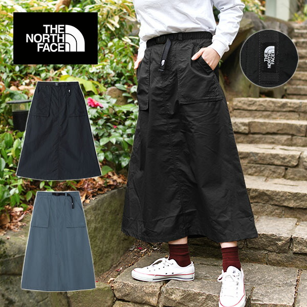 2026春夏新作 送料無料 ノースフェイス スカート レディース 撥水 THE NORTH FACE Compact Skirt コンパクト スカート ロングスカート マキシ丈 NBW22631
