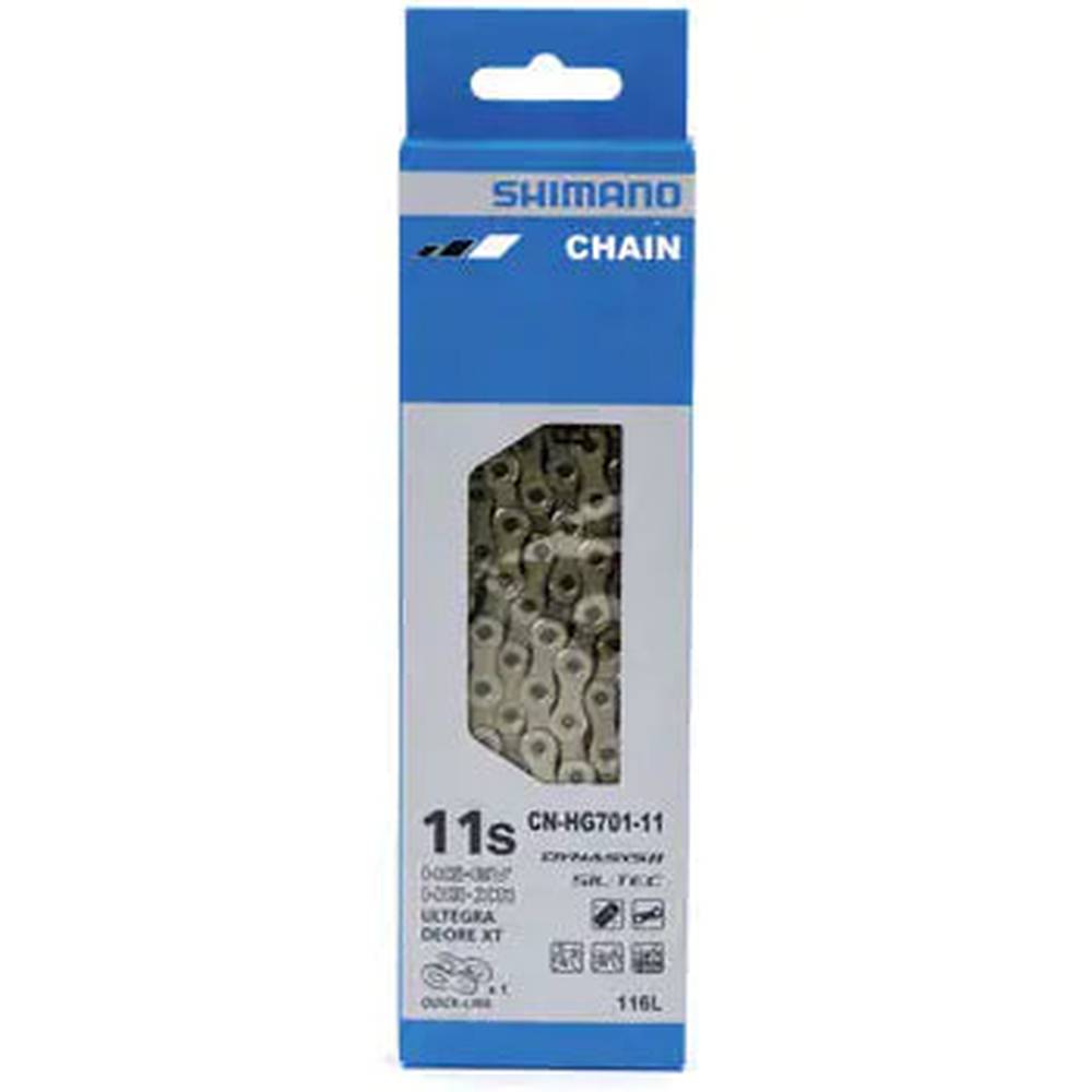 自転車 コンポーネント チェーン シマノ SHIMANO CN-HG701-11 116L ROAD MTB SIL-TEC QLx1 ロードバイク クロスバイク エレファントサイクル