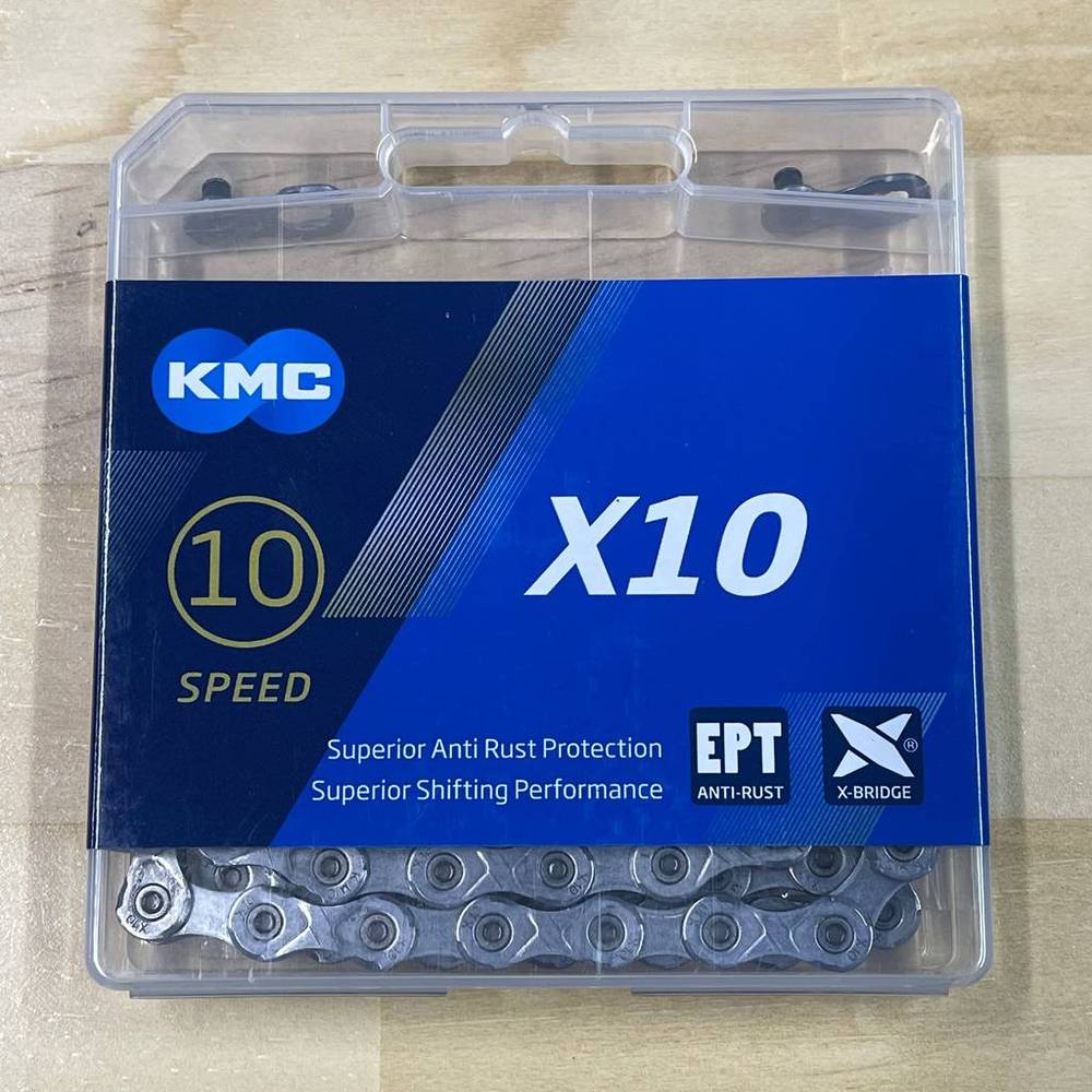 自転車 パーツ コンポーネント チェーン KMC X10 EPT 防錆加工 チェーン 116リンク ロードバイク クロスバイク パーツ対応 エレファントサイクル