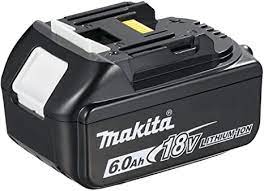 マキタ 電動手道具 18V 高静電容量6.0Ah 横すべり式蓄電池 リチウムイオン BL1860B A-60464