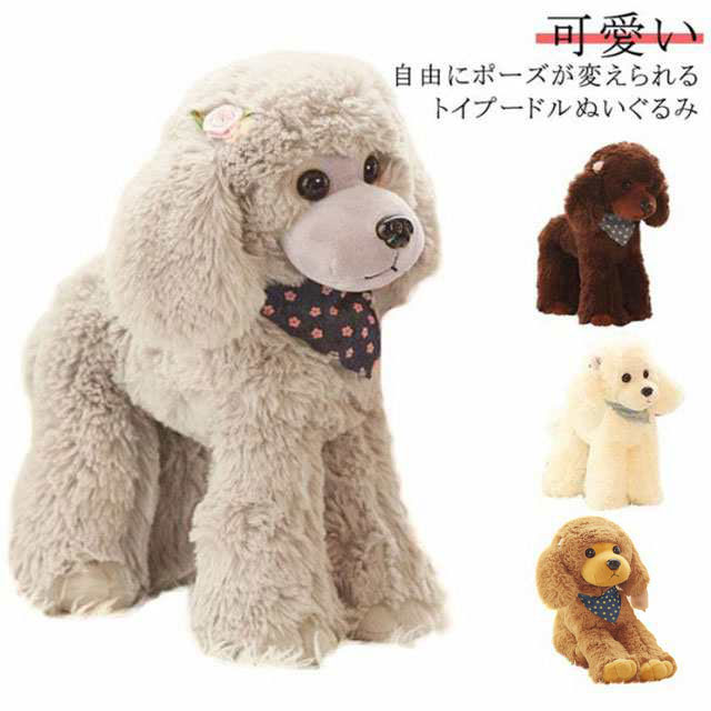 トイプードルぬいぐるみ（プロフ必読） hakjf693.jpg