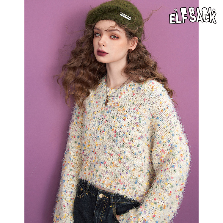 楽天市場】【25%off クーポン配布中】送料無料 ELFSACK セーター
