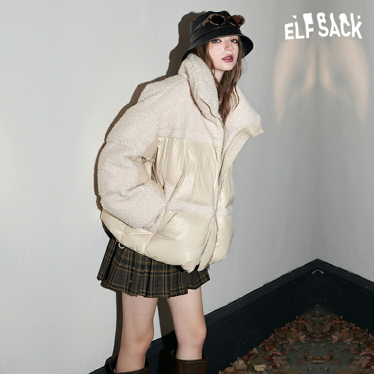 ELFSACK アウター ジャケット プリント ｖネック チャイナボタン 楽天市場】送料無料 ELFSACK アウター ジャケット プリント v