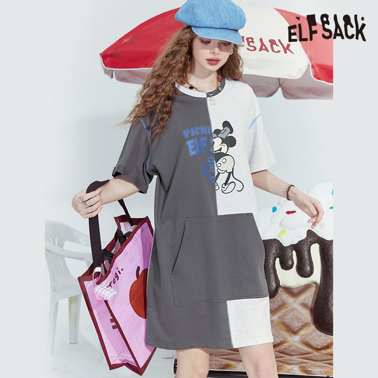 楽天市場】送料無料 ELFSACK ワンピース キャミワンピース