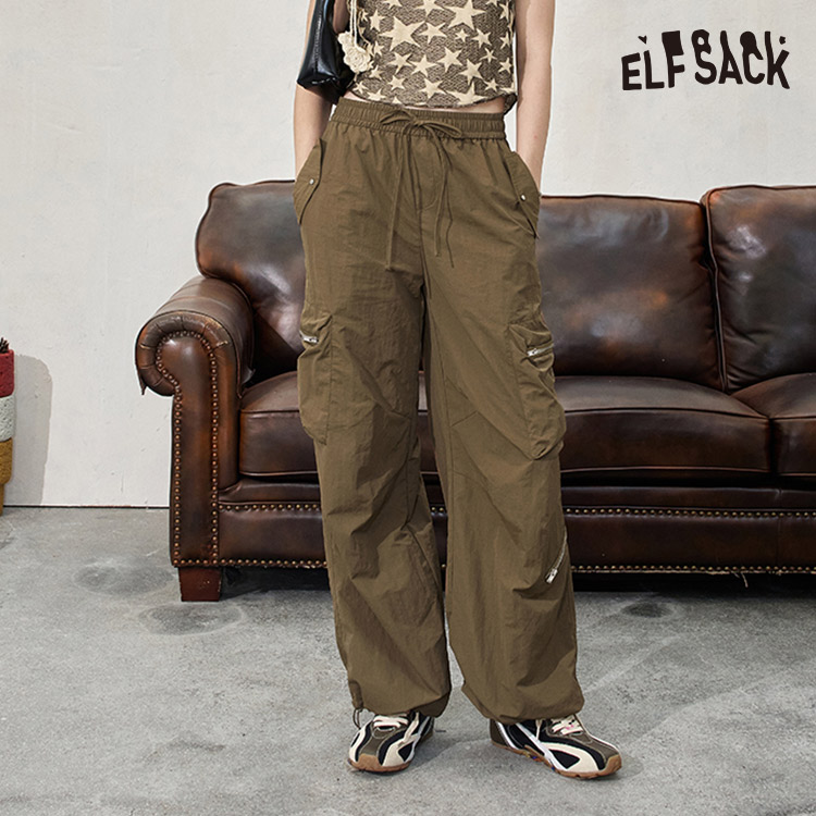 ELFSACK ジーパン ボトムス レトロ レッド ワイドパンツ 楽天市場】送料無料 ELFSACK ジーンズ デニムパンツ ジーパン