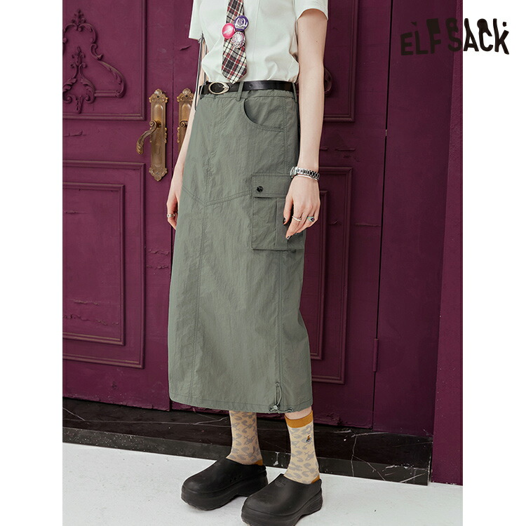 ELFSACK スカート ミモレ丈 花柄 ハイウエスト 楽天市場】送料無料 ELFSACK スカート ミモレ丈 花柄 シフォン