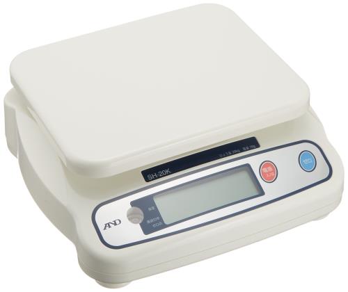 AD デジタルはかり SH-20KN ≪ひょう量:20kg 最低限度書きあらわす:0.01kg 皿大きさ:230(W)*190(D)粍 検見無≫