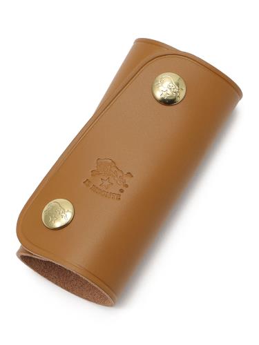 [IL BISONTE (イルビゾンテ)] キーケース レザー 本革 牛革 レディース メンズ ユニセックス サイズ:9cm オリーブ｜eli-mino ゆらぎ薬局