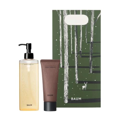 BAUM(バウム) 差し上げ物仕掛ける アロマティックハンドウォッシュ n 300mL+アロマティックハンドクリームn 2 75g | ハンドウォッシュ(2024年模範例)+御手々皮膚軟化剤 (2025・