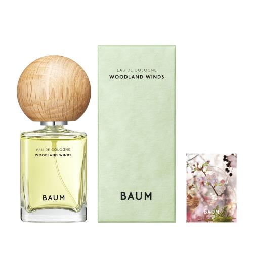 BAUM（バウム） オーデコロン 1 60mL ＋フレグランスサンプル（櫻天然木）| オーデコロン | WOODLAND WINDS の芳ばしさ | 香料 アロマティック 伸び伸びする 森林浴 ユニ一発やる メンズ 差し上げ物 差し上げ物 生まれ落ちる日 | オーガニック あずま屋