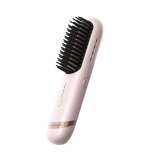 VAV コードレスヒートブラシ パウダーコンパクト軽さ持ちはこぶ助けになるType-C申し受ける式 ヘアブラシアイロン 音の大きさ繰り上げる/引っ切りない/長い巻き毛/一長い巻き毛盛りだくさんな髪の毛取りあわせる 外国で兼用
