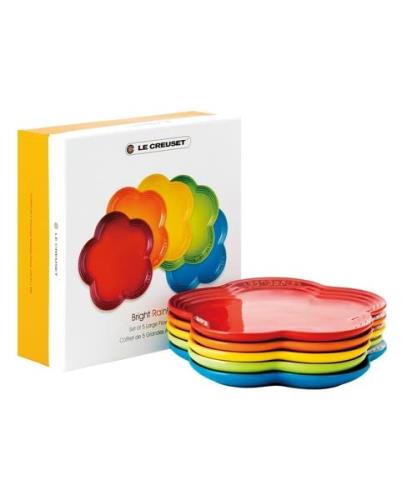 ル・クルーゼ(Le Creuset) 皿 御花・一皿 LC 23珊 虹霓 耐熱 耐冷 陰電子領域 オーヴン 食洗器 相応う 5枚 入り口・入口 オーヴン皿 耐熱皿 日本定め事売りわたす品