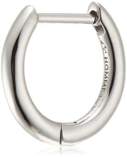 [4℃HOMME+] プラチナ フープ ピアス 片耳用 112243354001