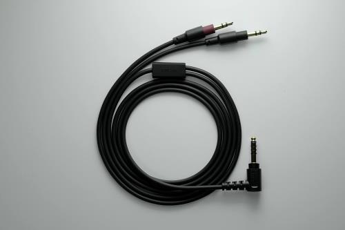 TAGO STUDIO T3-CB43(BK)T3-01 T3-03 兼用 φ4.4 5極プラグ バランス 1.2M 黒｜eli-mino ゆらぎ薬局