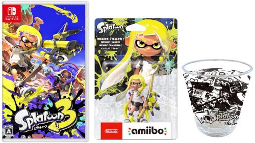 事あたらしい持ちはこび箱で送りとどけるスプラトゥーン3 -Switch ＋amiibo インクリングイエロー(スプラトゥーンシリーズ) (アクリル樹脂タンプラー 同梱)