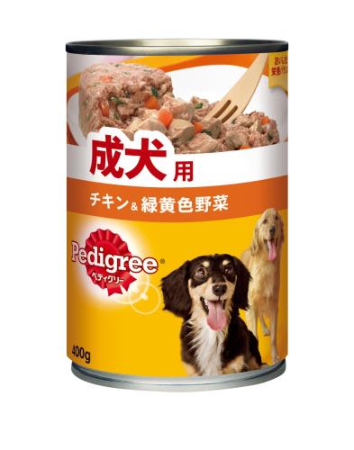 ペディグリー 成犬用 意気地無し緑黄色蔬菜 400g×24缶入り口・入口 [ドッグフード・缶詰]