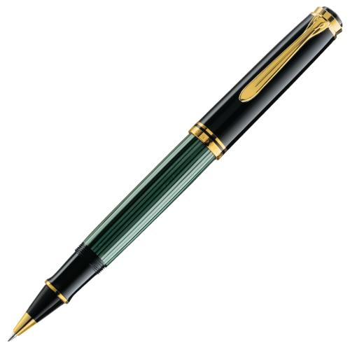 Pelikan 伽藍鳥 ボールペン 水溶性 スーベレーン 緑であること縞模様 R800 定まりインポート品