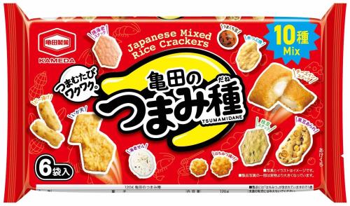 亀田製菓 亀田のつまみ種 120g×12袋