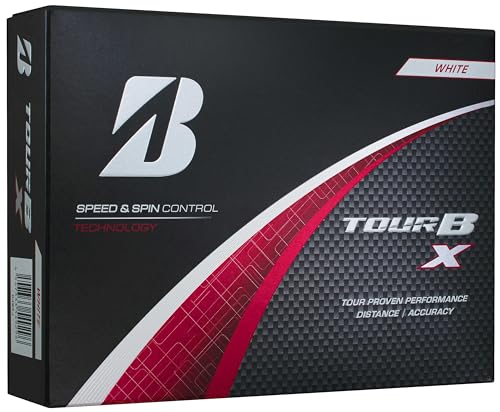 Bridgestone GOLF ゴルフボール TOUR B X 2024年モデル ホワイト 1ダース[12個入り]