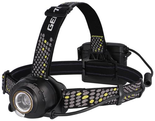 GENTOS(ジェントス) LED 前照燈 USB申し受ける式 明るさ800lm/実用点灯11第四次元/うしろ側意識すること灯 専用申し受ける池または単3形独居室4本(別売り)当て嵌める ヘッドウォーズ HLP-2504
