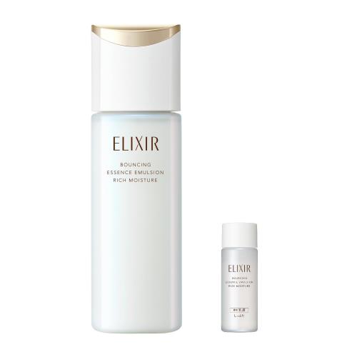 ELIXIR エリクシール リフトモイスト エマルジョン しっとりタイプ ba 170mL+18mL 乳液小型ボトル付き 医薬部外品 乳液 エイジングケア 保湿 毛穴 トラネキサム酸 ハリ うるおい 2025年モデル シュペリエル 資生堂 増量セット