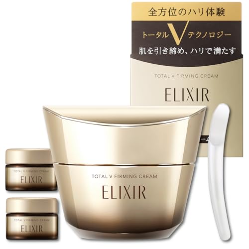 エリク判子(ELIXIR) ELIXIR 総締めV ファーミングクリーム 50g+10g 皮膚軟化剤 全針路のハリ エイジングケア シュペリエル 資生堂 引き揚げ標本付き添い人