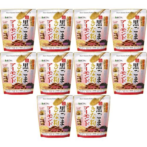味源 黒ごまきな粉アーモンド 300g ×10個