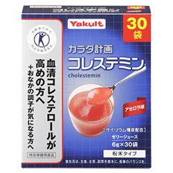 ヤクルトカラダ計画 コレステミン アセロラ味 180g ×3個セット|eli-mino ゆらぎ薬局