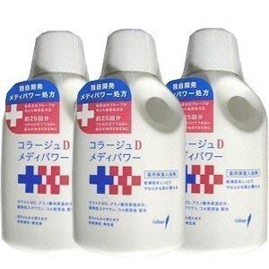 ３本コラージュD メディパワー保湿入浴剤 500mlx3本