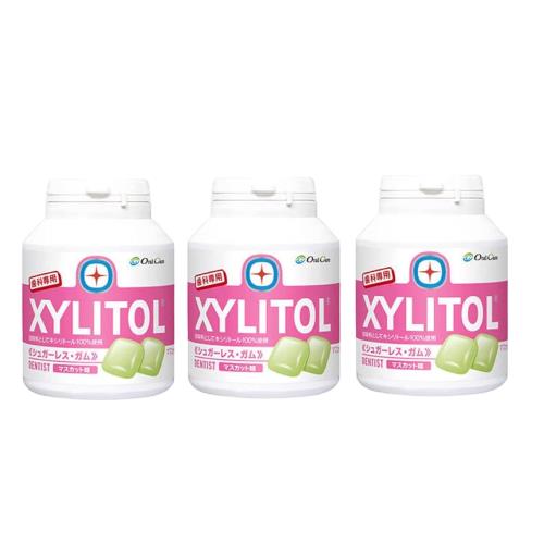 キシリトールガム ボトルタイプ90粒(マスカット) ×3個