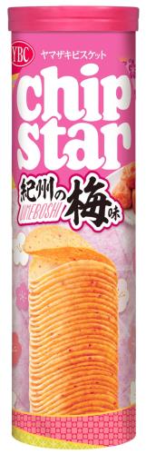 ヤマザキビスケット チップスターL紀州の梅味 105ｇ×12個