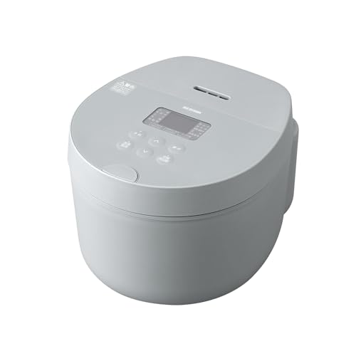 アイリスオーヤマ 炊飯器 5.5合 銘柄計り炊き コンパクト おしゃれ 一人暮らし IHジャー炊飯器 RC-ILA50-H グレー