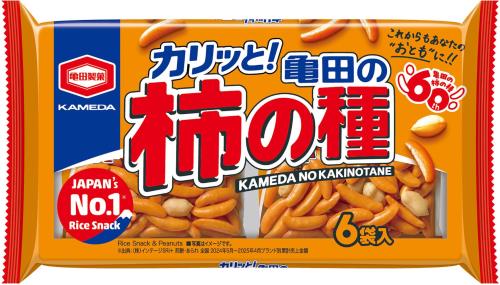 亀田製菓 亀田の柿の種6袋詰 180g×12袋