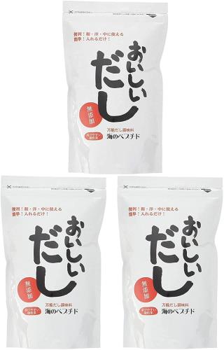 無添加 だし 海鮮 料理だし おいしいだし 海のペプチド 500g&times;3袋セット｜eli-mino ゆらぎ薬局 8,271円